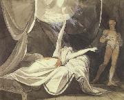 Henry Fuseli Kriemhilde Sees the Dead Sikegfried in a Dream (mk45) oil painting